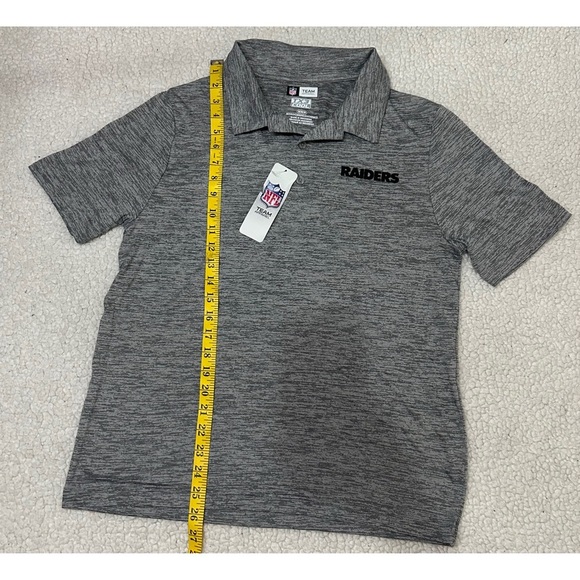 NWT Raiders Gray Polo Shirt - Picture 2 of 9